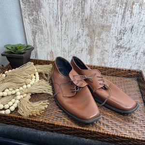 Vangelo Tux Shoes Brown Size 11.5